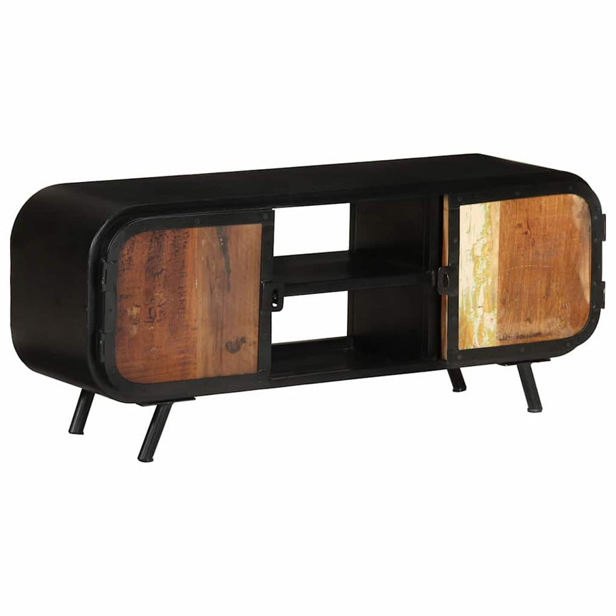 TV Cabinet 110x30x45 cm Solid Reclaimed Wood