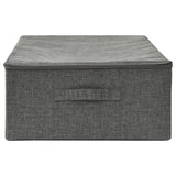 Storage Box Fabric 70x40x18 cm Anthracite - Top-Down View
