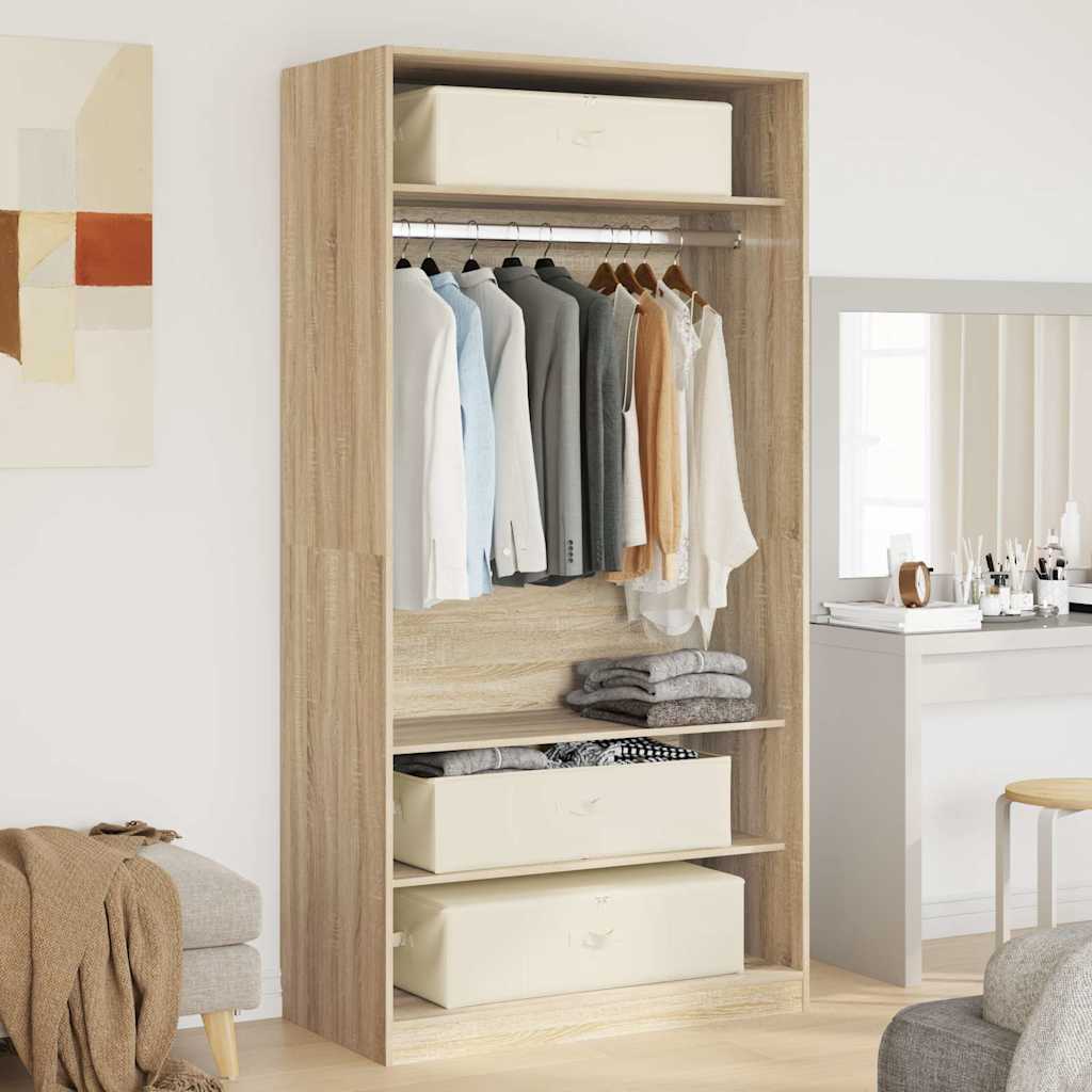 Storage Boxes 2 pcs Fabric 70x40x18 cm Cream