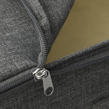 Storage Boxes 2 pcs Fabric 43x34x23 cm Anthracite - Extra Image