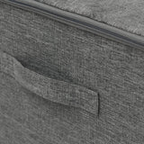 Storage Boxes 2 pcs Fabric 43x34x23 cm Anthracite - Extra Image