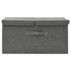 Storage Box Fabric 50x30x25 cm Anthracite