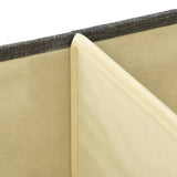 Storage Boxes 2 pcs Fabric 50x30x25 cm Anthracite - Extra Image