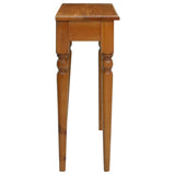 Console Table 110x30x75 cm Solid Mahogany Wood