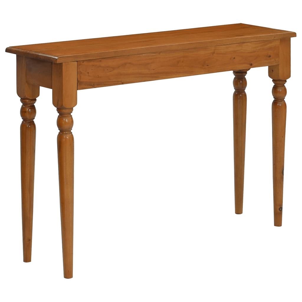 Console Table 110x30x75 cm Solid Mahogany Wood