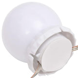 Mirror Light with 8 LED Light Bulbs Warm White and Cold White - 45-Degree Angle