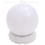 Mirror Light with 8 LED Light Bulbs Warm White and Cold White - Close-Up Angle