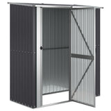 Garden Shed Anthracite 180.5x97x209.5 cm Galvanised Steel - Top-Down View