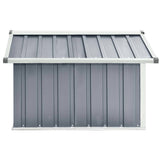 Garden Robot Lawnmower Shed 92x97x63 cm Galvanised Steel Grey