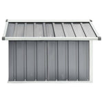 Garden Robot Lawnmower Shed 92x97x63 cm Galvanised Steel Grey