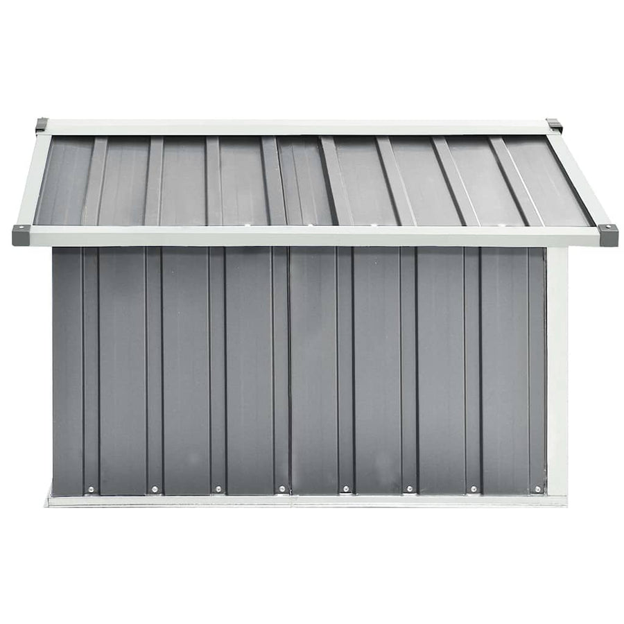 Garden Robot Lawnmower Shed 92x97x63 cm Galvanised Steel Grey