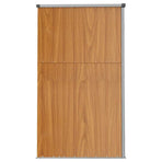 Garden Tool Shed Brown 225x89x161 cm Galvanised Steel