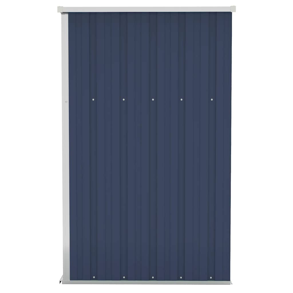 Wall-mounted Garden Shed Anthracite 118x100x178 cm Steel