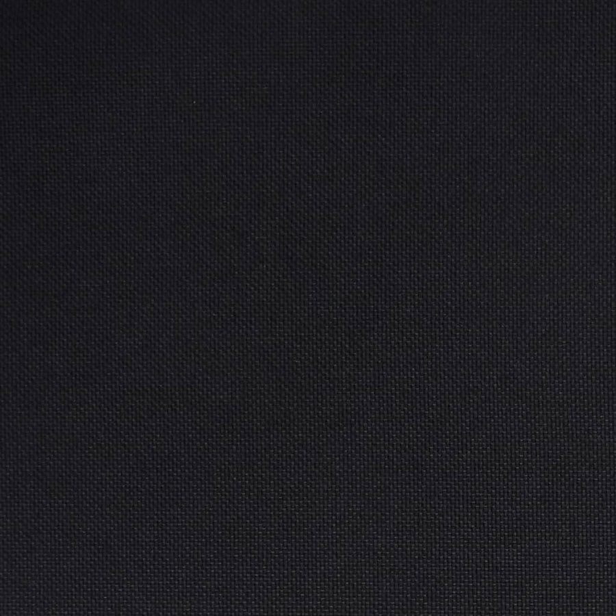 Bar Stools 2 pcs Black Fabric