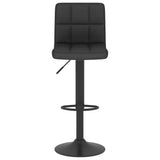 Bar Stools 2 pcs Black Fabric