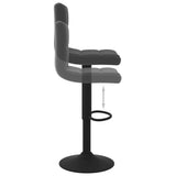Bar Stools 2 pcs Black Velvet - Close-Up Angle