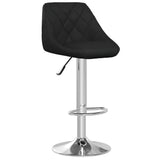 Bar Stools 2 pcs Black Faux Leather