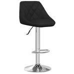 Bar Stools 2 pcs Black Faux Leather