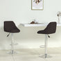 Bar Stools 2 pcs Black Faux Leather