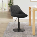 Bar Stool Black Velvet