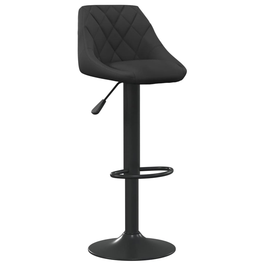 Bar Stool Black Velvet