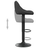 Bar Stools 2 pcs Black Velvet