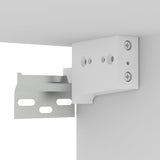 Hanging TV Cabinet White 100x30x26.5 cm Engineered Wood - Rear View