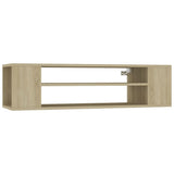 Hanging TV Cabinet Sonoma Oak 100x30x26.5 cm Engineered Wood