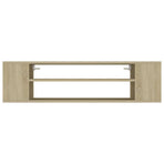 Hanging TV Cabinet Sonoma Oak 100x30x26.5 cm Engineered Wood