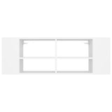 Wall-Mounted TV Cabinet White 102x35x35 cm Engineered Wood