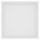 Wall-Mounted TV Cabinet White 102x35x35 cm Engineered Wood - 45-Degree Angle