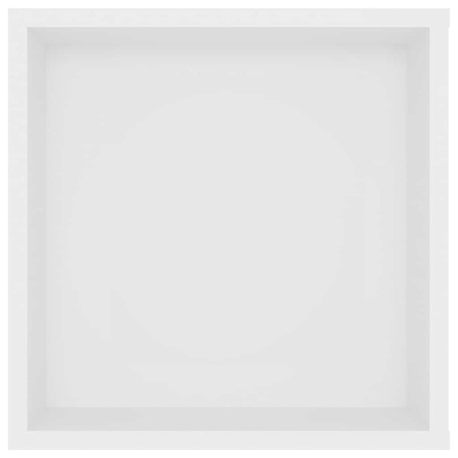 Wall-Mounted TV Cabinet White 102x35x35 cm Engineered Wood