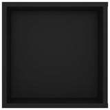 Wall-Mounted TV Cabinet Black 102x35x35 cm Engineered Wood
