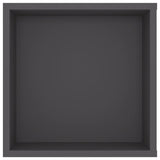 Wall-Mounted TV Cabinet Grey 102x35x35 cm Engineered Wood - 45-Degree Angle
