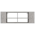 Wall-Mounted TV Cabinet Concrete Grey 102x35x35 cm