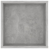 Wall-Mounted TV Cabinet Concrete Grey 102x35x35 cm Engineered Wood - 45-Degree Angle