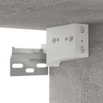 Wall-Mounted TV Cabinet Concrete Grey 102x35x35 cm