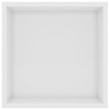 Wall-Mounted TV Cabinet High Gloss White 102x35x35 cm Engineered Wood