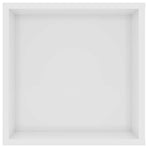 Wall-Mounted TV Cabinet High Gloss White 102x35x35 cm Engineered Wood