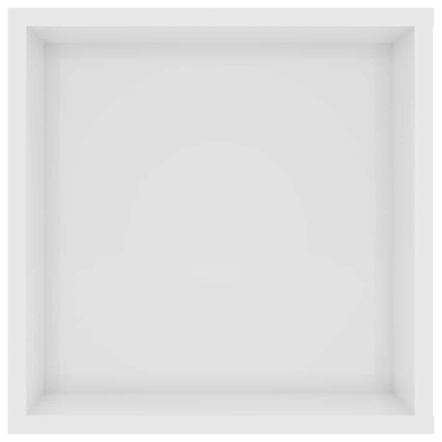 Wall-Mounted TV Cabinet High Gloss White 102x35x35 cm Engineered Wood