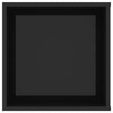 Wall-Mounted TV Cabinet High Gloss Black 102x35x35 cm Engineered Wood