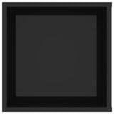 Wall-Mounted TV Cabinet High Gloss Black 102x35x35 cm Engineered Wood - 45-Degree Angle