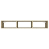 Wall Shelf Sonoma Oak 102x30x17 cm Engineered Wood