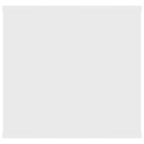 Wall Shelf White 102x30x29 cm Engineered Wood