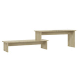 TV Cabinet Sonoma Oak 180x30x43 cm Engineered Wood