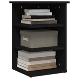 Side Cabinet Black 35x35x55 cm Engineered Wood - Top-Down View