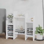 Side Cabinet White 60x26x60 cm Engineered Wood