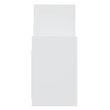 Side Cabinet White 60x26x60 cm Engineered Wood