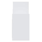 Side Cabinet White 60x26x60 cm Engineered Wood