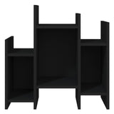 Side Cabinet Black 60x26x60 cm Engineered Wood - 45-Degree Angle